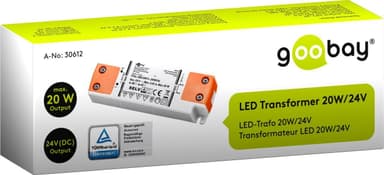 Goobay LED-transformator 24 V (DC)/20 W