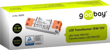 Goobay LED-transformator 12 V (DC)/15 W