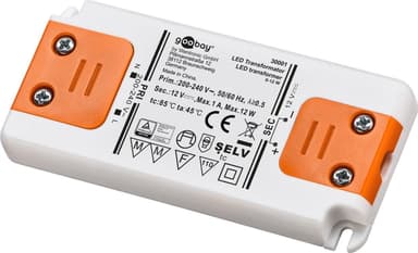 LED-transformator 12 V (DC)/12 W
