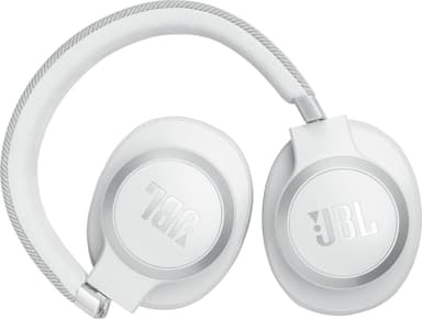 JBL Live 770NC trådløse around-ear hodetelefoner (hvit)