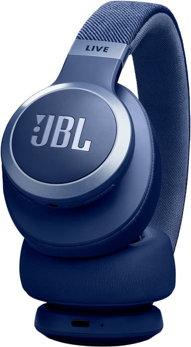 JBL Live 770NC trådløse around-ear hodetelefoner (blå)