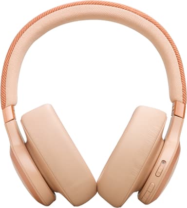 JBL Live 770NC trådløse around-ear hodetelefoner (sand)