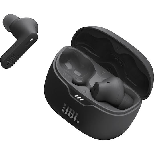 JBL Tune Beam helt trådløse in-ear hodetelefoner (sort)