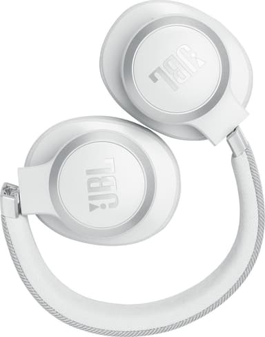 JBL Live 770NC trådløse around-ear hodetelefoner (hvit)