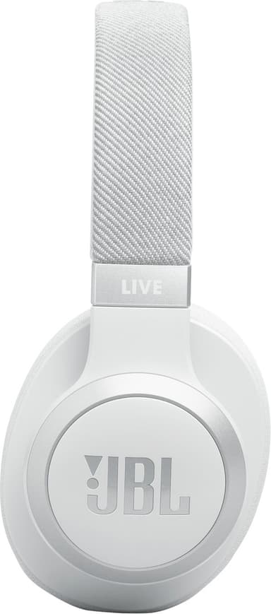 JBL Live 770NC trådløse around-ear hodetelefoner (hvit)