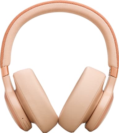 JBL Live 770NC trådløse around-ear hodetelefoner (sand)