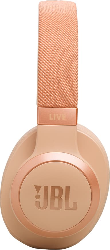 JBL Live 770NC trådløse around-ear hodetelefoner (sand)