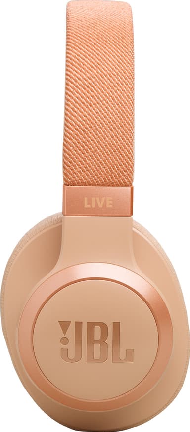 JBL Live 770NC trådløse around-ear hodetelefoner (sand)