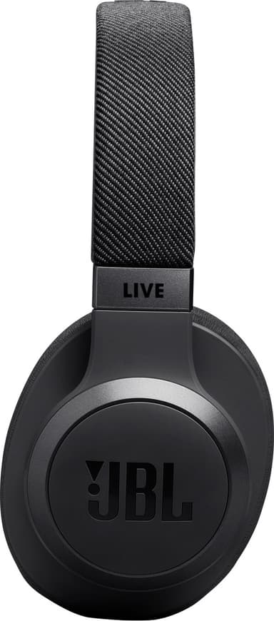 JBL Live 770NC trådløse around-ear hodetelefoner (sort)