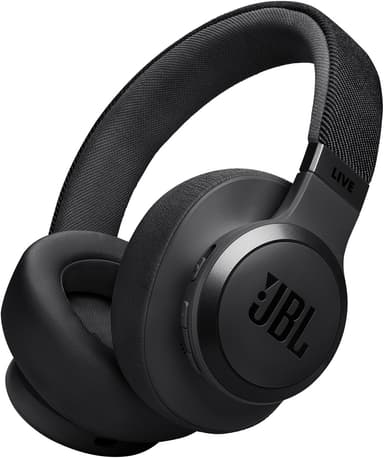 JBL Live 770NC trådløse around-ear hodetelefoner (sort)
