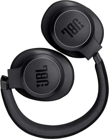 JBL Live 770NC trådløse around-ear hodetelefoner (sort)