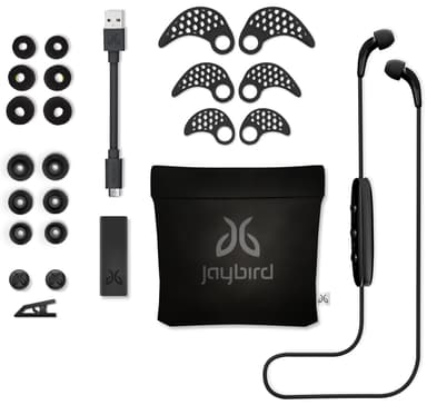 JayBird Freedom trådløse in-ear hodetelefoner (sort)