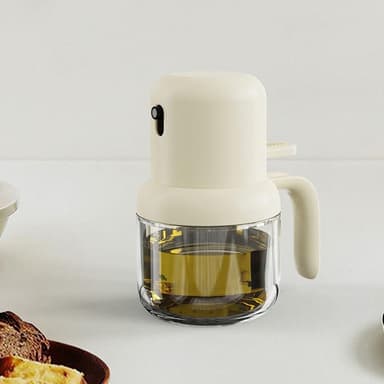 180 ml kjøkkengrill Glassoljeflaske Eddiksprayflaske