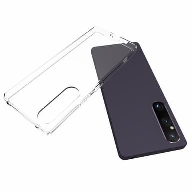 Til Sony Xperia 1 V Slim Fit TPU Deksel Gjennomsiktig