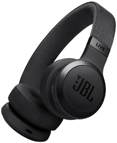 JBL Live 670NC trådløse on-ear hodetelefoner (sort)