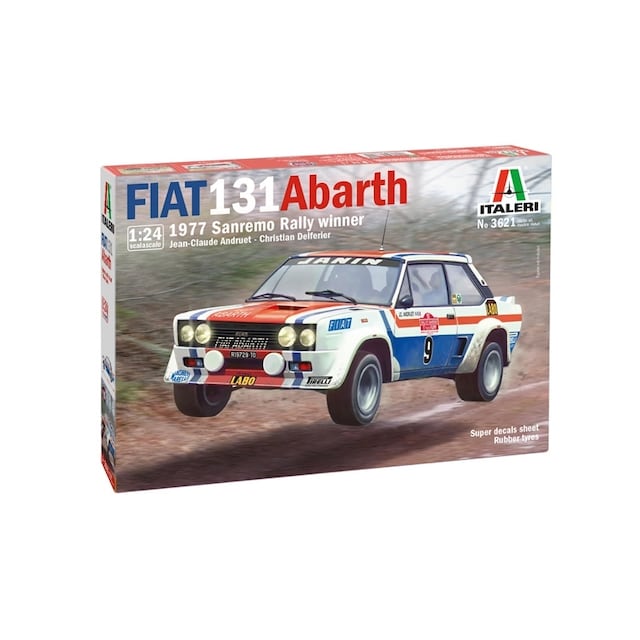 ITALERI 1:24 - Fiat 131 Abarth 1977 Sanremo Rally