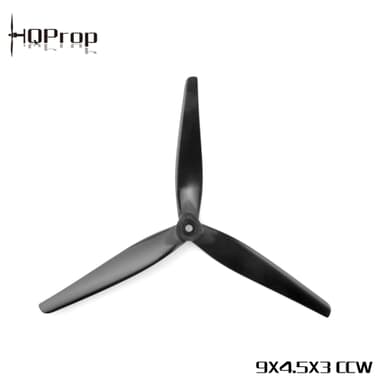 HQ MacroQuad 9X4.5X3 Black Glass Fiber (CCW)