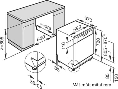 Miele oppvaskmaskin G 4204 SCU (hvit)