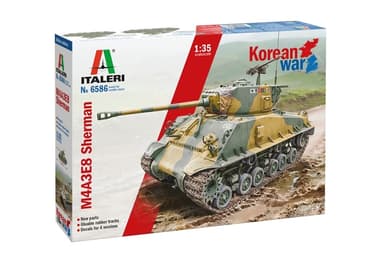 ITALERI 1:35 - Sherman M4A3E8 - Korean War