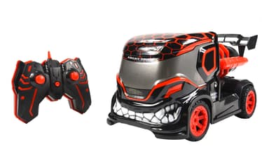 Angry Truck - med lys og røyk - Rød