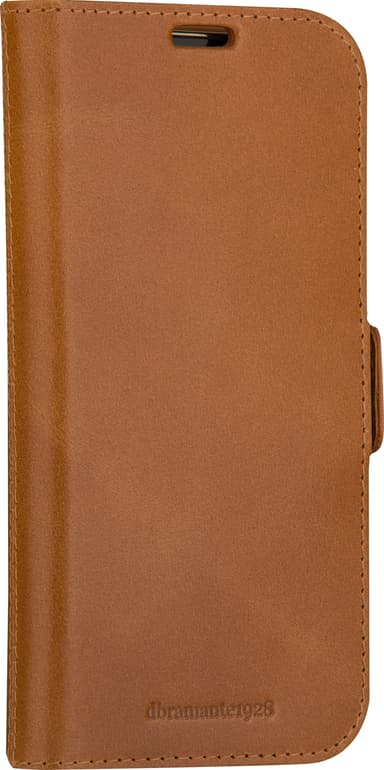 Dbramante1928 Lynge iPhone 15 lommebokdeksel (brun)