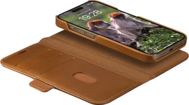 Dbramante1928 Lynge iPhone 15 Pro Max lommebokdeksel (brun)
