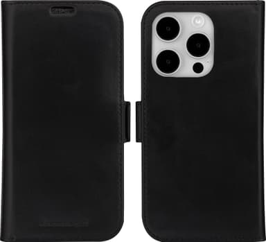 Dbramante1928 Lynge iPhone 15 Pro Max lommebokdeksel (sort)