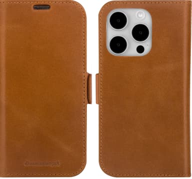 Dbramante1928 Lynge iPhone 15 Pro Max lommebokdeksel (brun)