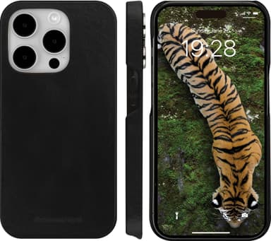 Dbramante1928 Lynge iPhone 15 Pro Max lommebokdeksel (sort)