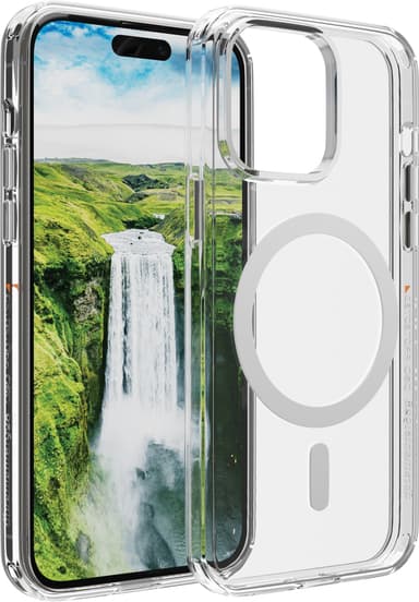 Dbramante1928 Iceland Ultra D3O MagSafe iPhone 15 Pro deksel (gjennomsiktig)