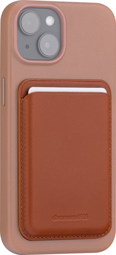 Dbramante1928 Roskilde CC MagSafe kortholder (brun)