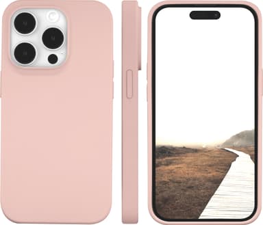 Dbramante1928 Monaco iPhone 15 Pro deksel (rosa)