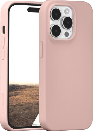 Dbramante1928 Monaco iPhone 15 Pro deksel (rosa)