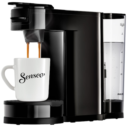 Senseo Switch kapsel- og filterkaffemaskin HD6594/60 (sort)