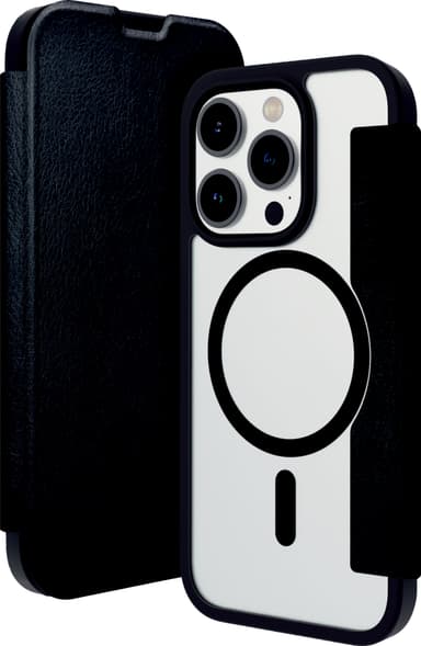 Dbramante1928 Helsinki MagSafe iPhone 15 Pro Max lommebokdeksel (sort)
