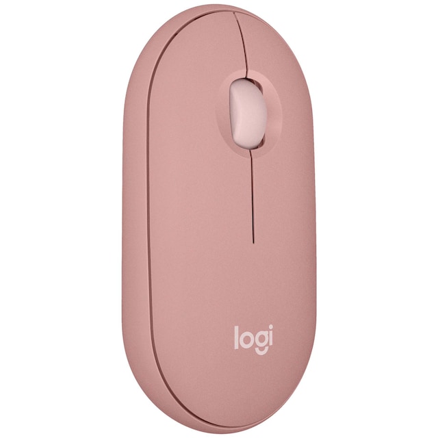 Logitech Pebble Mouse 2 M350s trådløs mus (Rose)