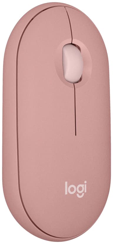 Logitech Pebble Mouse 2 M350s trådløs mus (Rose)