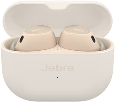 Jabra Elite 10 helt trådløse in-ear hodetelefoner (krem)