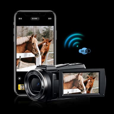 Videokamera videokamera 5K/30 FPS/1080P/48MP/16x Zoom