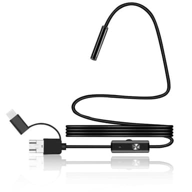 INF Inspeksjonskamera med USB/USB-C Sort