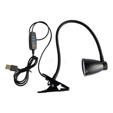INF Dimbar LED-leselampe / klemlampe 3000-6500K