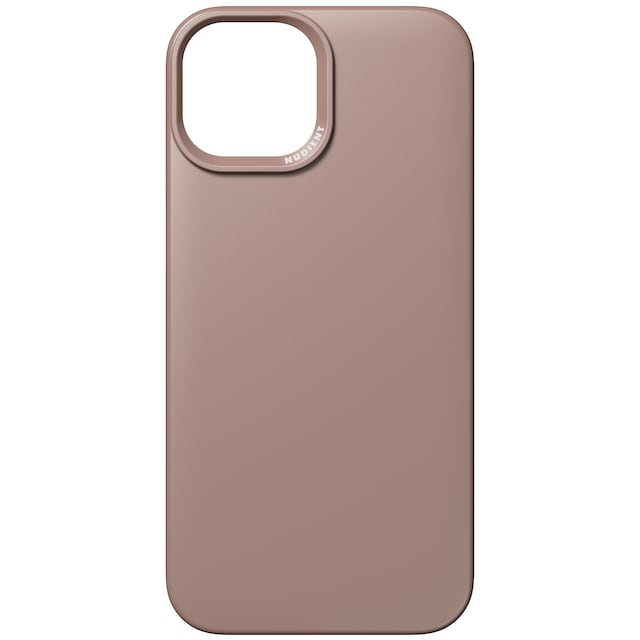 Nudient Thin iPhone 15 deksel (rosa)