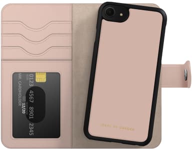 Ideal of Sweden Magnet Wallet+ iPhone SE/8/7 lommebokdeksel (rosa)