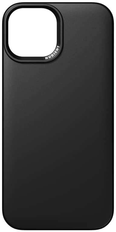 Nudient Thin iPhone 15 deksel (sort)