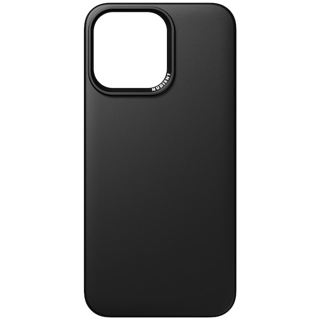 Nudient Thin iPhone 15 Pro Max deksel (sort)