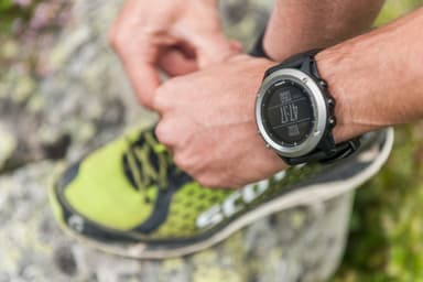 Garmin Fenix 3 HR treningsklokke (sølv)