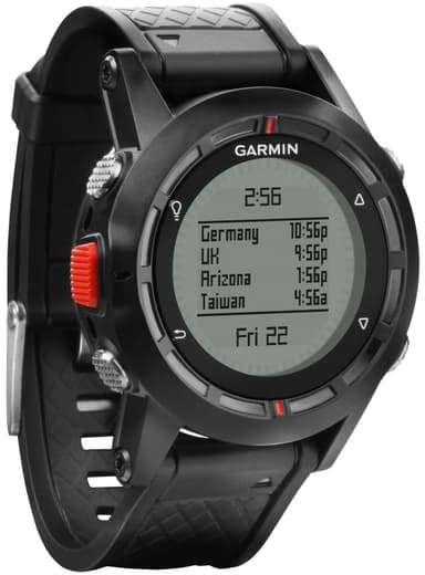 Garmin Fenix GPS-klokke (sort)