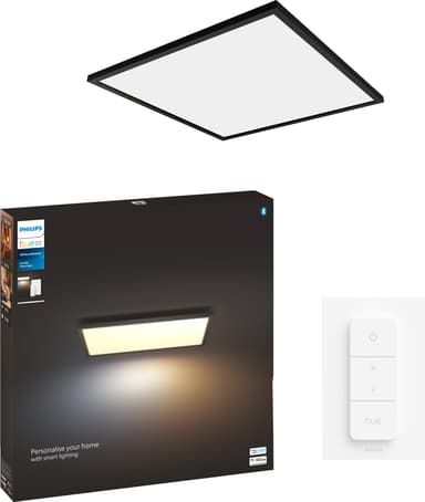 Philips Hue Aurelle Panel SQ 39W (sort)