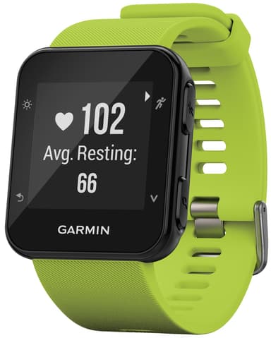 Garmin Forerunner 35 GPS treningsklokke (lime)