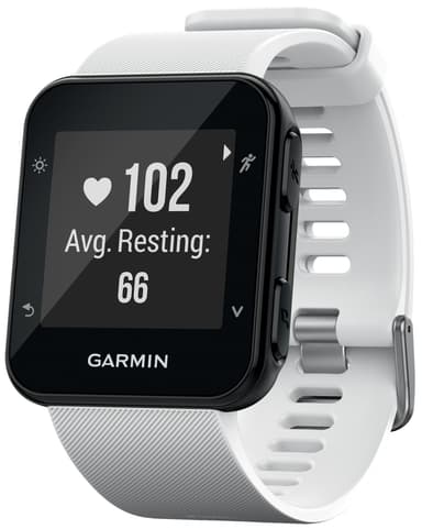 Garmin Forerunner 35 GPS treningsklokke (hvit)